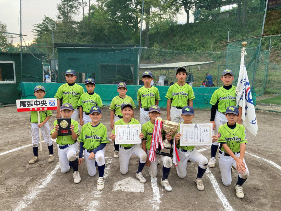 尾張リーグ秋季ブロック大会　準優勝‼
